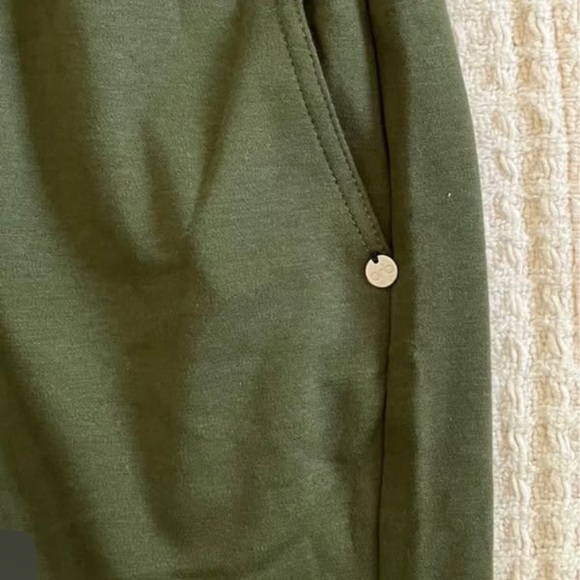 ORB Womens small Olive Green Drawstring mini Skirt - Picture 6 of 12
